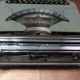 Mj rooy portable typewriter - made in france 1950s