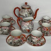 Service à thé en porcelaine fine 14 pièces