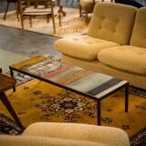 Rectangular coffee table model Soleil by Roger Capron