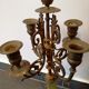 Napoleon III candelabra chandeliers in bronze and marble