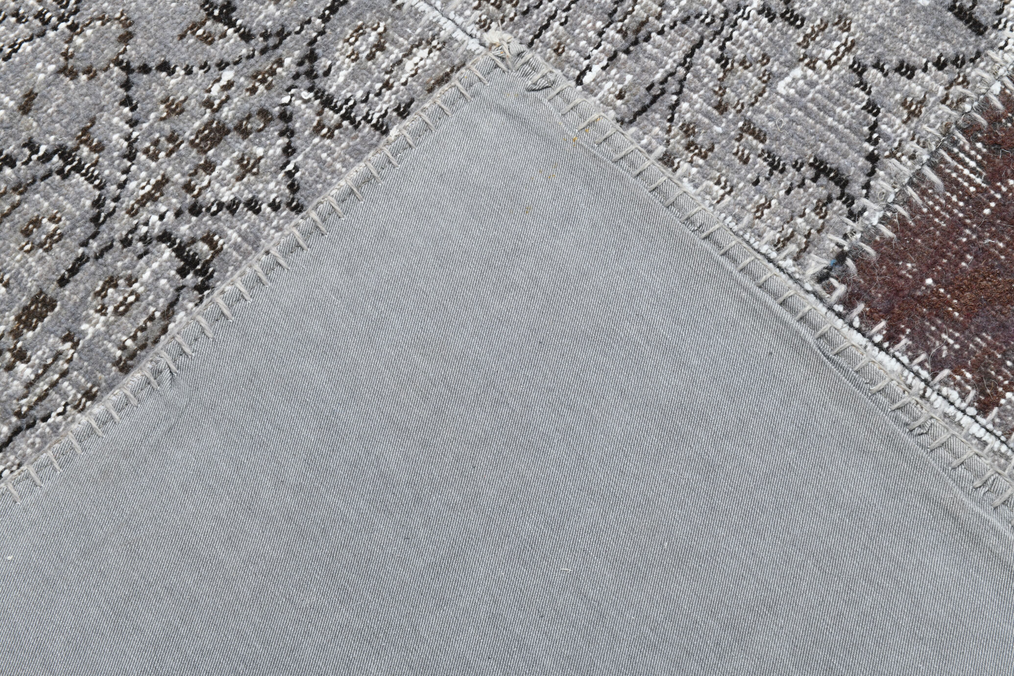 8x11 Handmade Wool Vintage Rug 354x251Cm