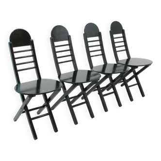 Vintage Folding Chairs, 1980s