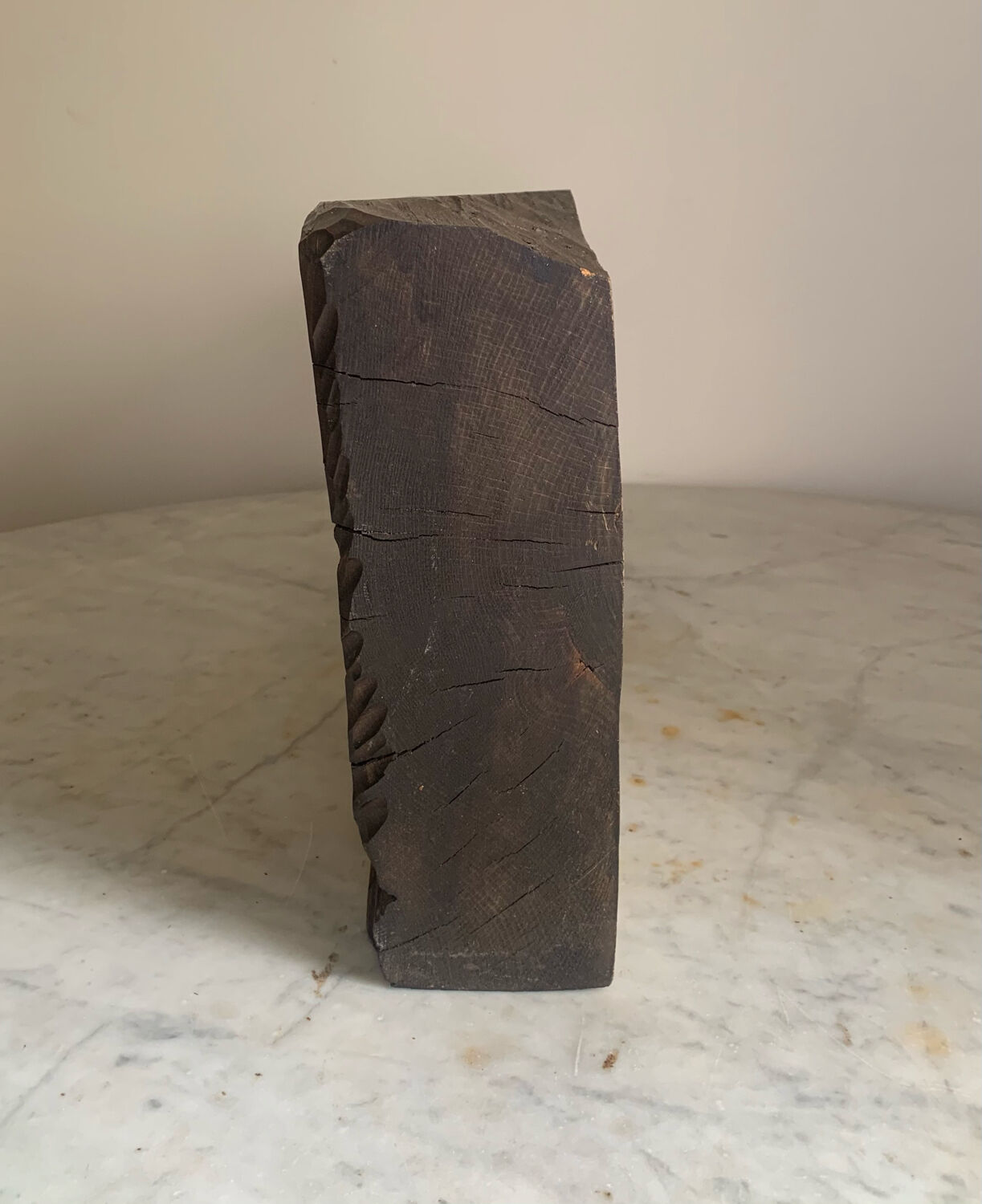 Carved wooden room decoration