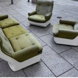 Ensemble Airborne Fauteuils Orchidée Michel Cadestin