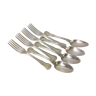 8 christofle silver metal cutlery