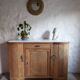 Art-deco buffet in raw oak