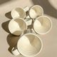 Vintage coffee service Longchamp – French earthenware, 1970s