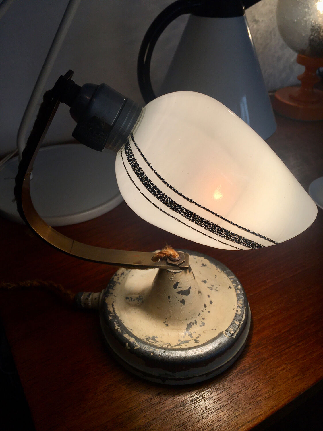 Lamp J Visseaux Lyon 1930s