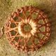 Small rattan pendant, handmade, 17x21cm