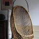 Suspended rattan chair, France, 1970