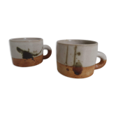 Pottery cups of la Colombe