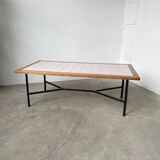 50s tiled coffee table
