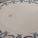Set of 7 iron earth flat plates u&c sarreguemines and digoin