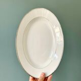 5 pièces d’un service en porcelaine Jules Vieillard XIXème