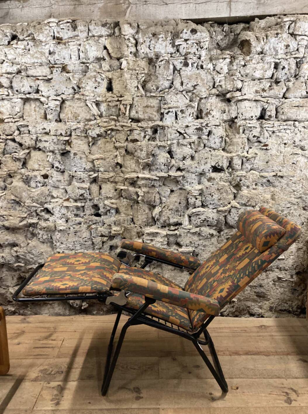 Lafuma reclining relax armchair 1980