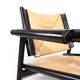 WK Möbel Leather Lounge Chair with Ottoman – Attributed to Hans Eichenberge