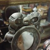 Louis XVI style mirror decorated in wood