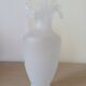 Antique vase, opalescent and floral.