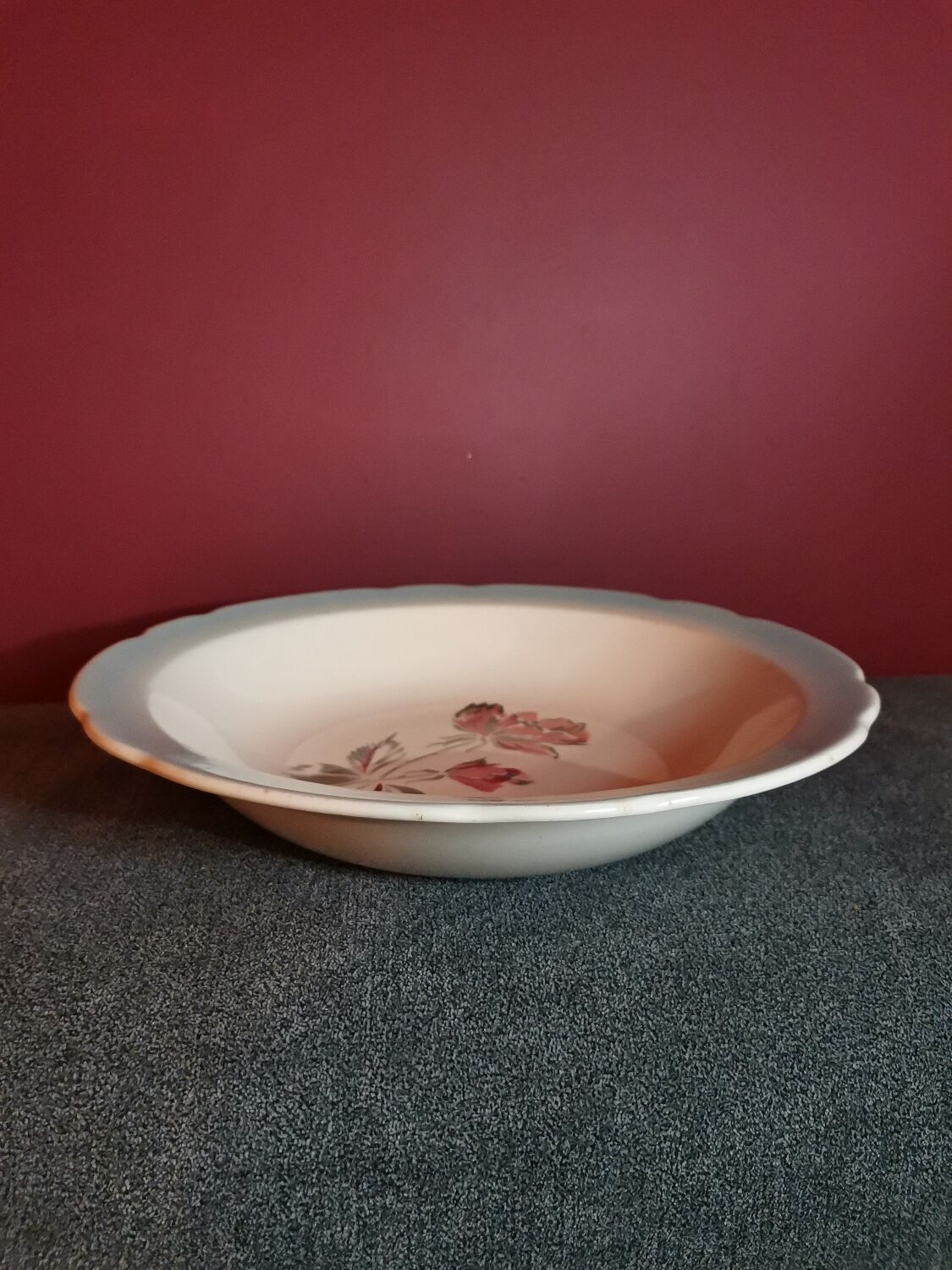 Hollow dish Digoin Richelieu