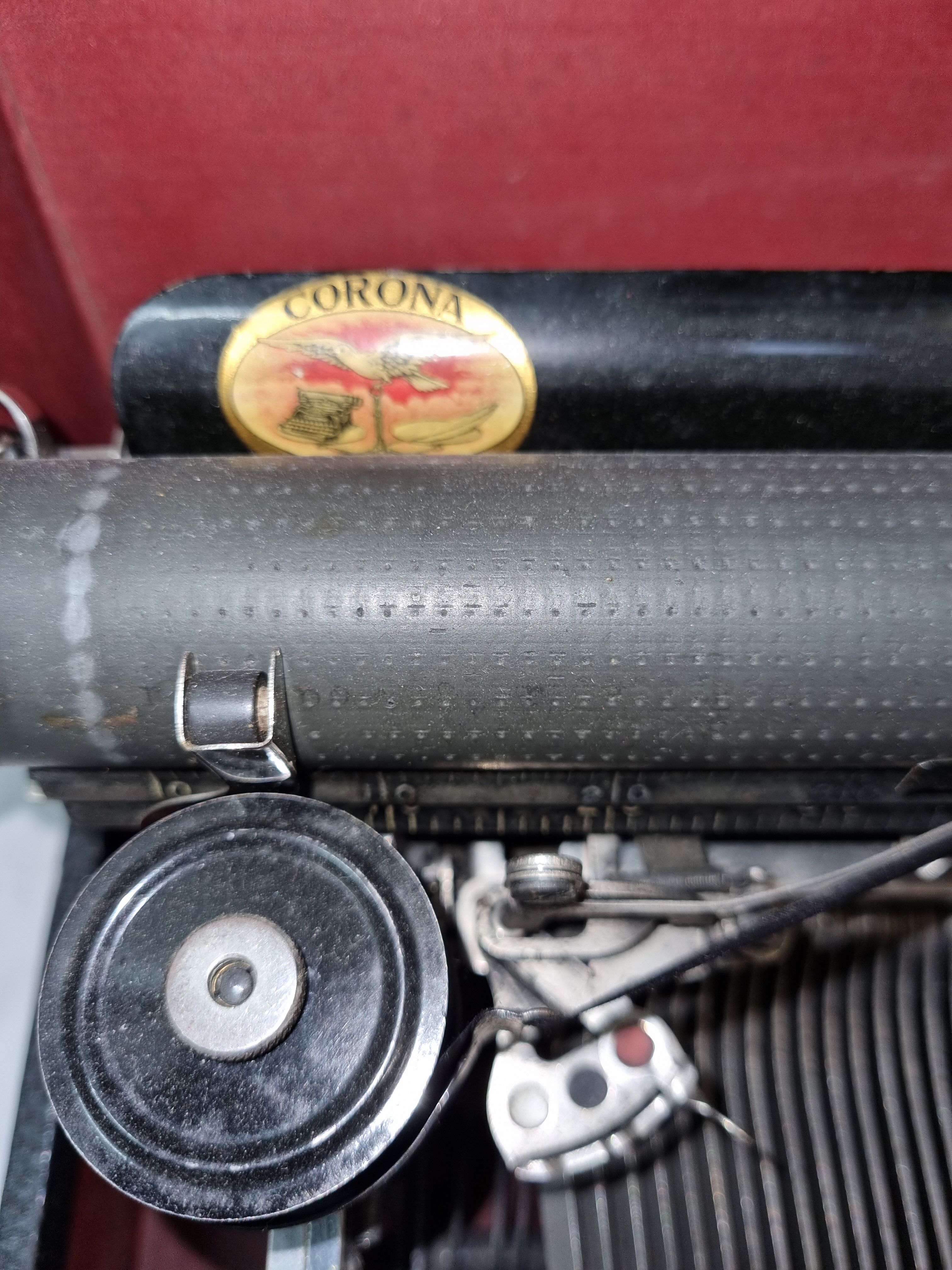 Portable corona typewriter from 1917