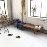 Scandinavian teak bench