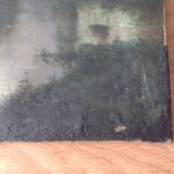 Tableau en huile clair de lune