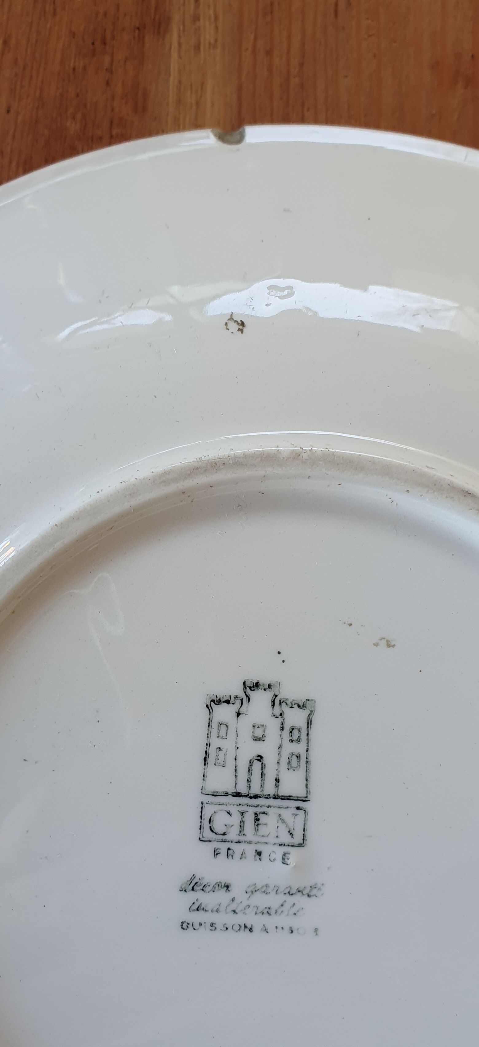 Vintage plate
