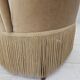 1960s, Danish armchair in green/brown furniture velour, original condition.