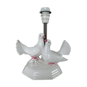 lampe  colombes  en - blanche