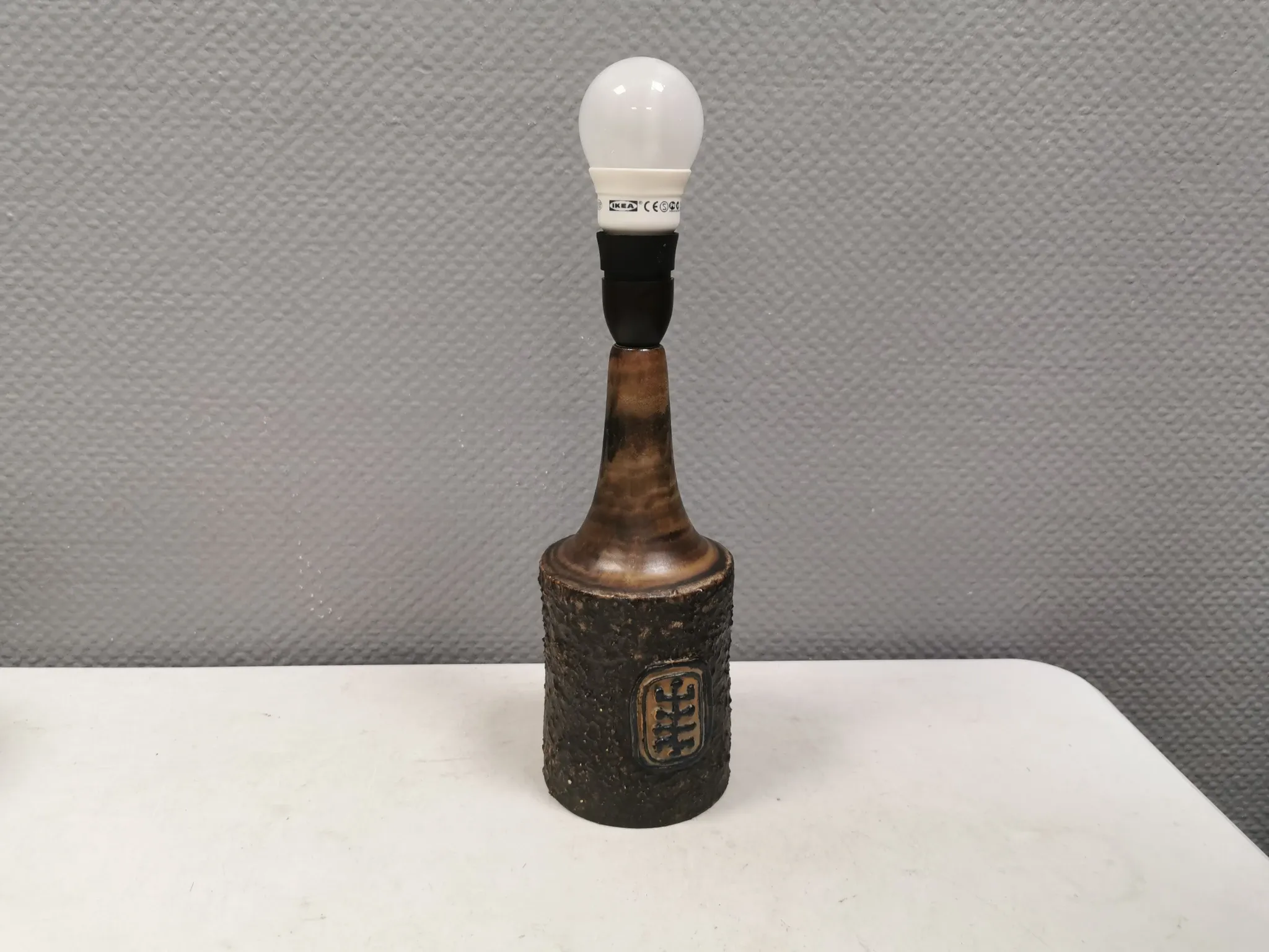 Lampe de table par Björn Ceramics, années 1960, Danemark.