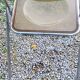 Set of 4 70s design folding chairs in smoked plexiglass and chrome metal