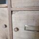 Old small workshop furniture made of wood.