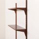 Poul Cadovius shelving wall unit with extendable  desk or a table for Cado,
