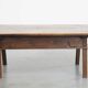 Antique Southern European Chestnut Coffee Table from the 18th Century