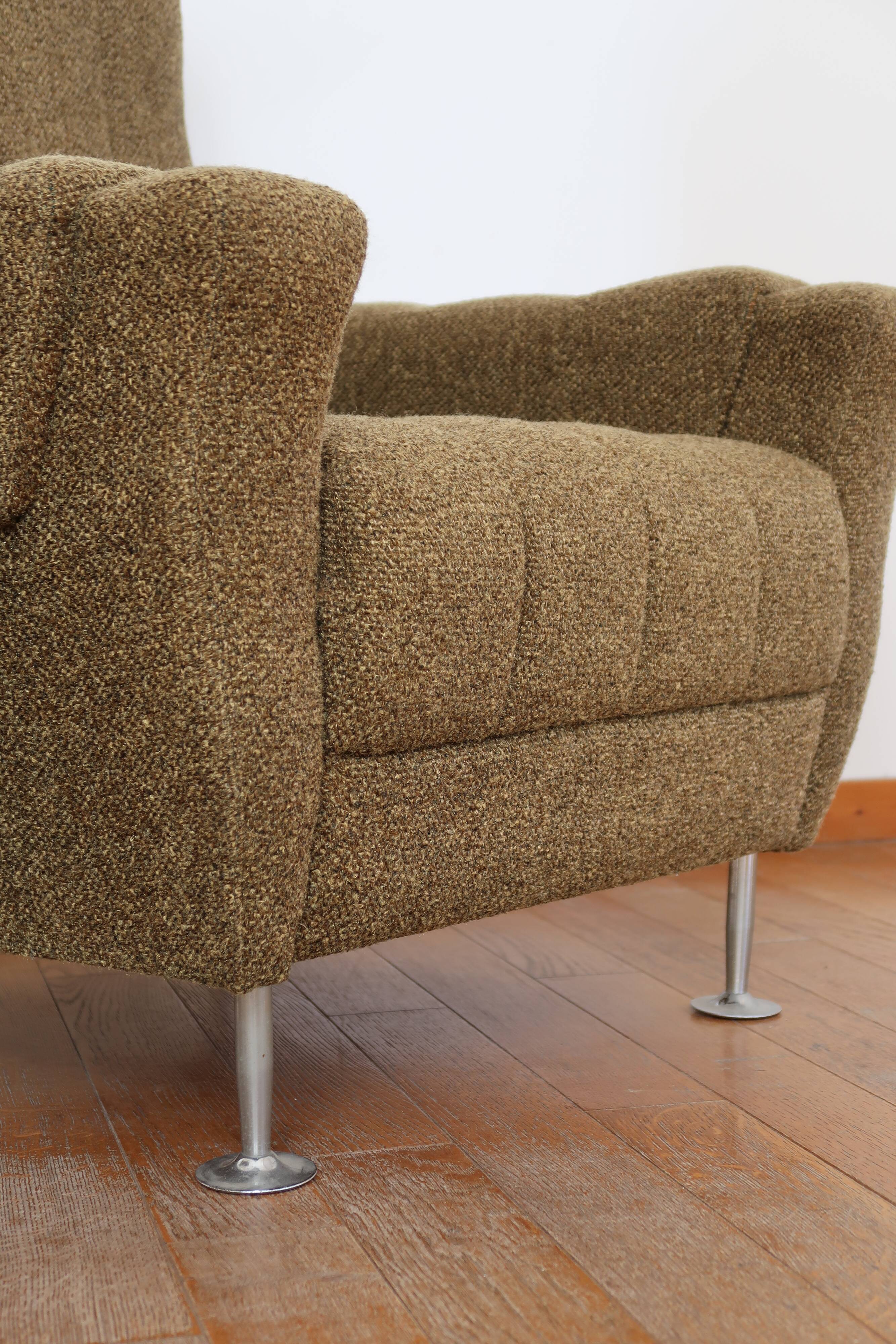 Pair of art deco armchairs