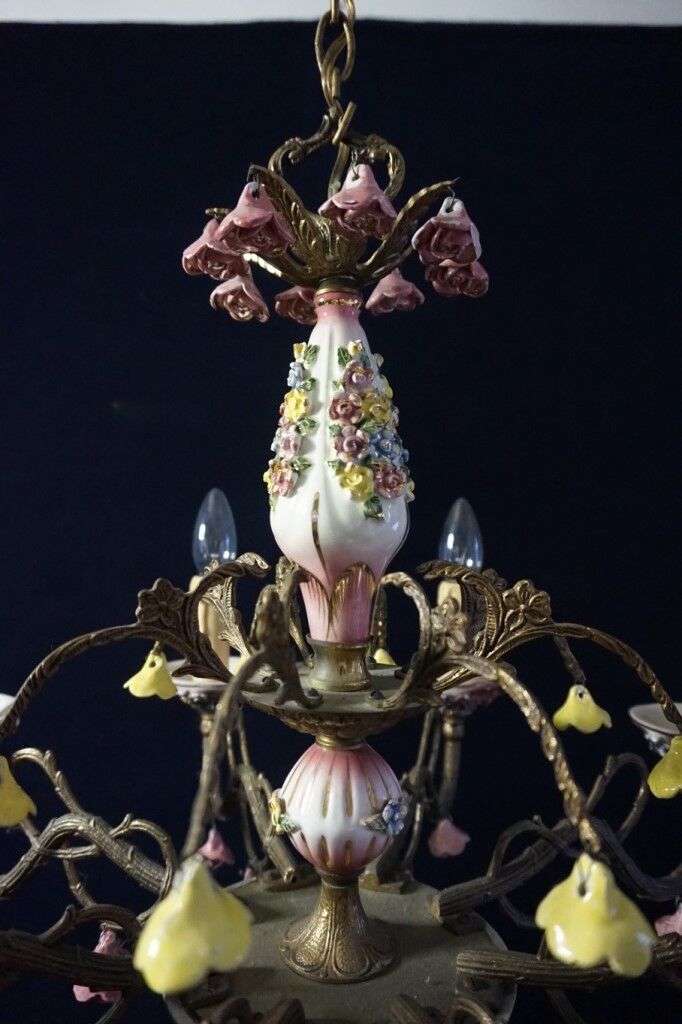 Ceramic chandelier