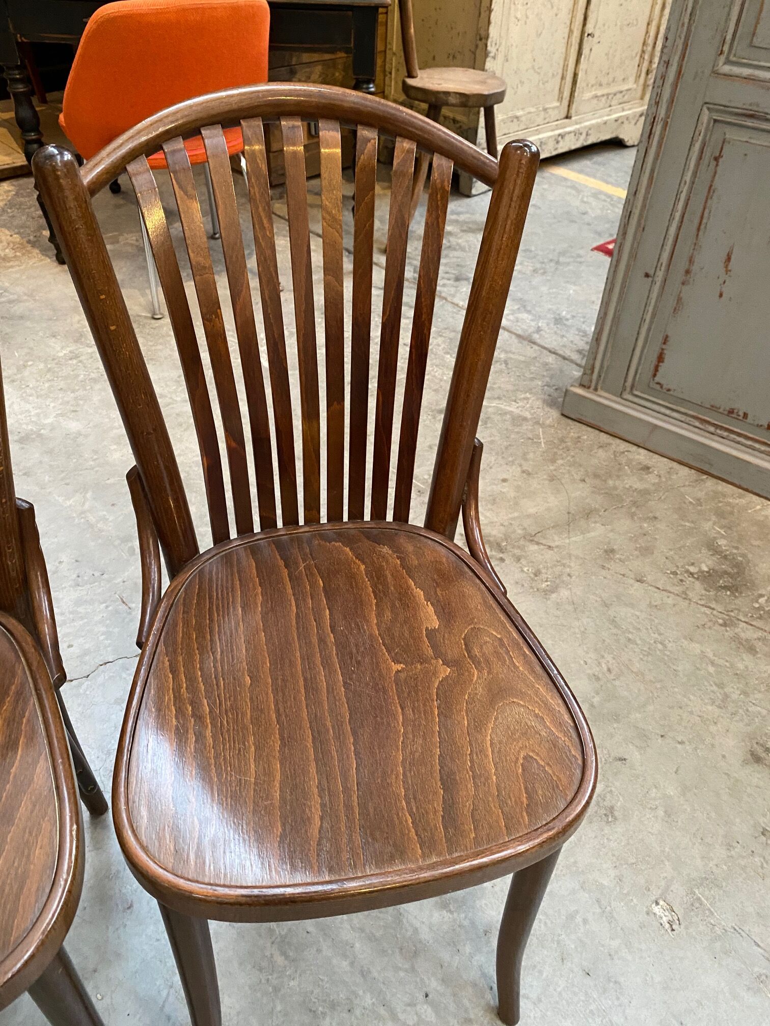 Suite of 4 bistro chairs