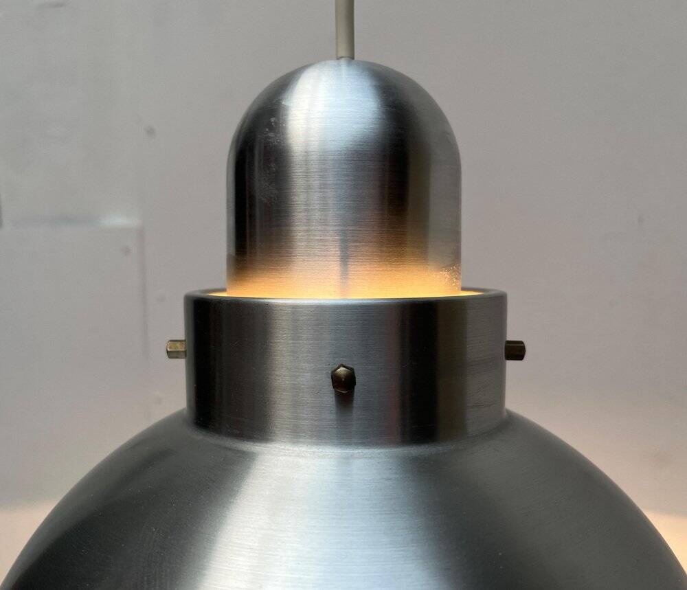 Suspension minimaliste en aluminium sapce age du milieu du siècle, années 1960