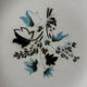 Vintage shallow plate Digoin Sarreguemines Albert