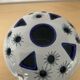 Vintage Nevers earthenware flower vase