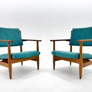 Paire de fauteuils vintage, Tchécoslovaquie, 1970