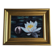 Water lily painting signed Jean Lebas