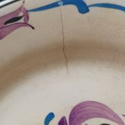 lot de 5 assiettes 1930 signées Marcel Goupy