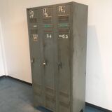 Old vintage industrial cloakroom