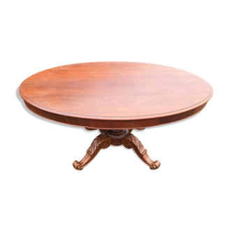 19th century oval dining table