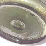 Old bottle of blown glass