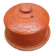 Antique earthenware butter dish