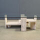 Vintage coffee table by Willy Ballez, 1970s