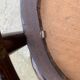 Art Nouveau office armchair, Austrian, in curved wood, signed Fischel