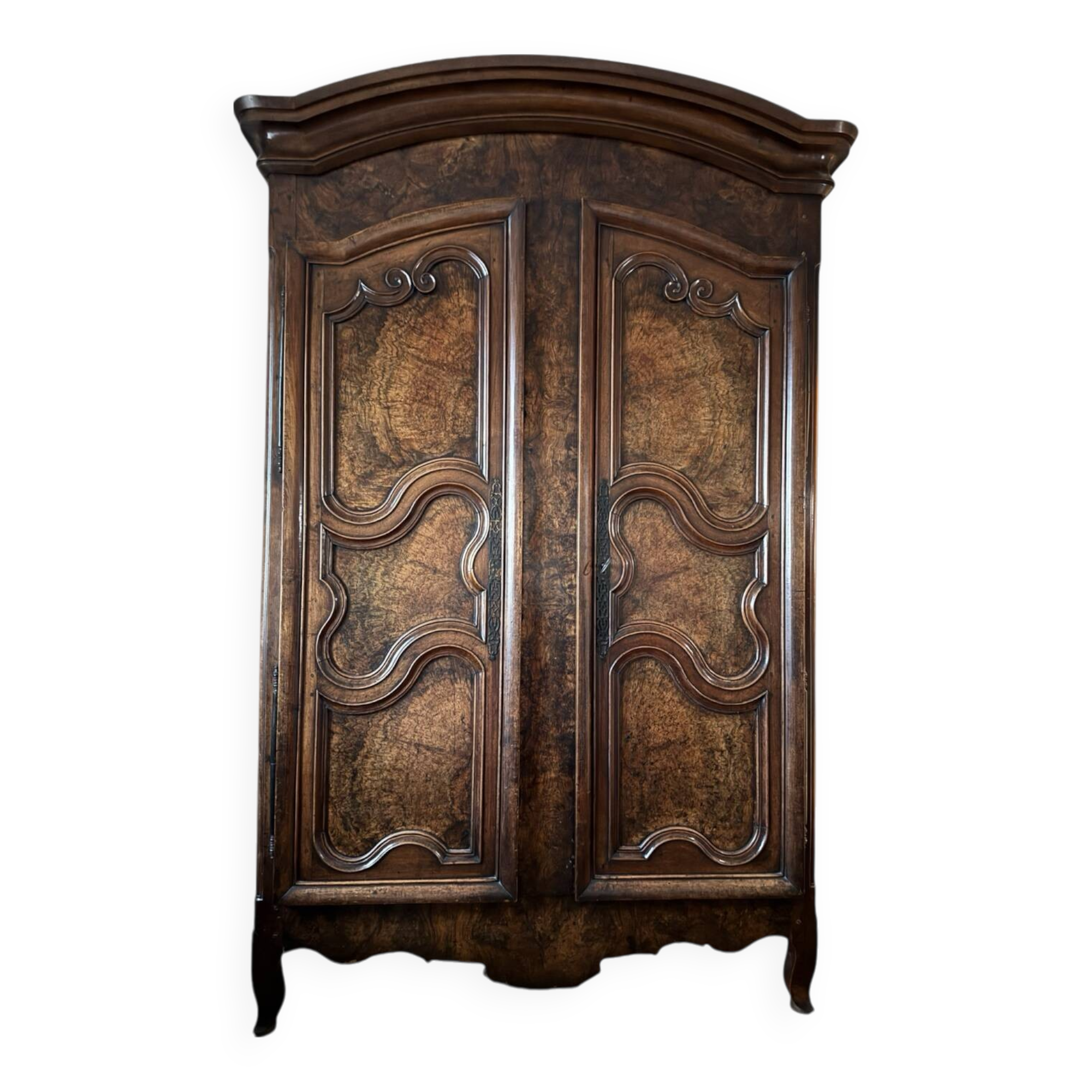 Louis XV Bressane Armoire in Walnut 18's